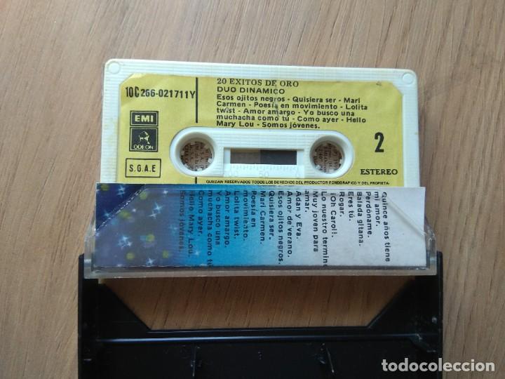 Casetes antiguos: DUO DINAMICO - EXITOS DE ORO - Foto 3