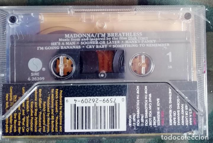 Casetes antiguos: Madonna &ndash; Im Breathless US 1990 - Foto 2