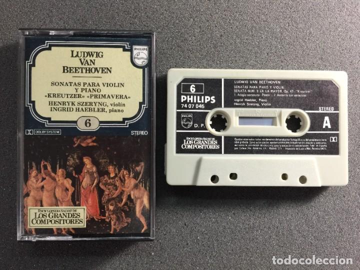 Casetes antiguos: SALVAT LOS GRANDES COMPOSITORES N&ordm; 6 -CASSETTE-