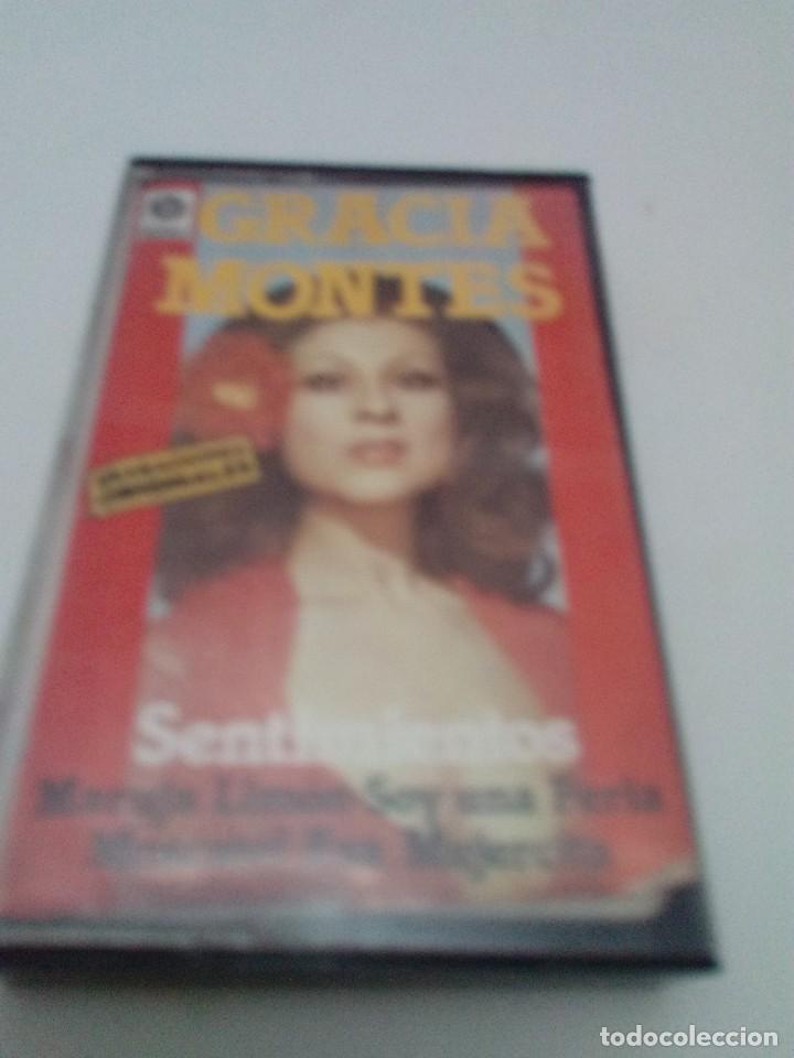 Casetes antiguos: GRACIAS MONTES. SENTIMIENTOS. C22F - Foto 1