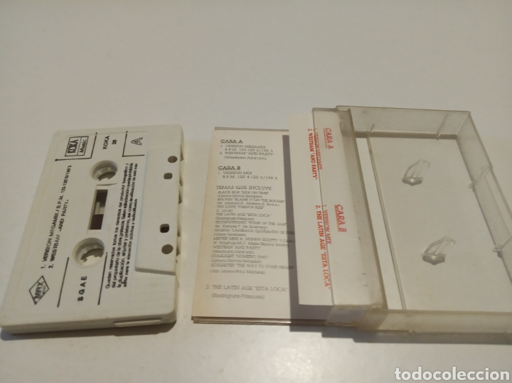 Casetes antiguos: Cinta cassette Max mix 9 - Foto 3