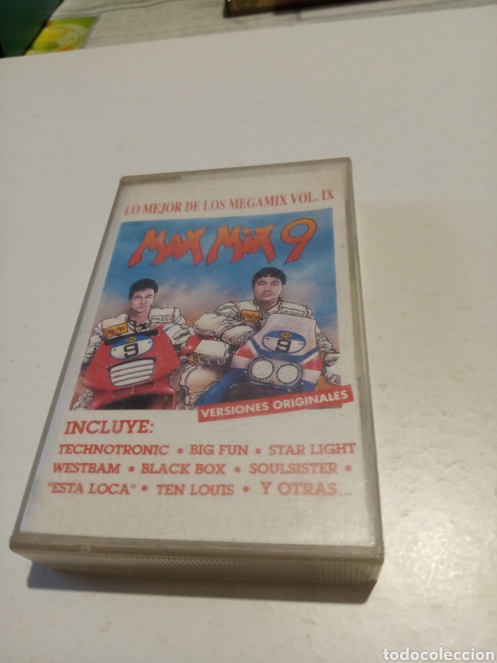 Casetes antiguos: Cinta cassette Max mix 9 - Foto 1