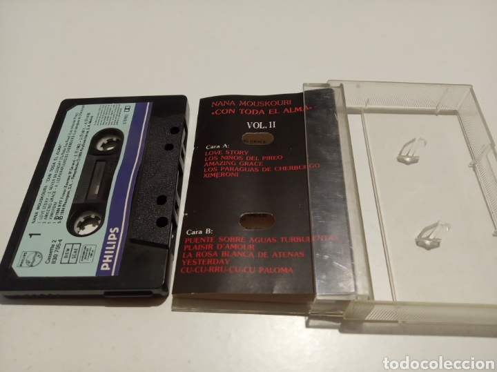 Casetes antiguos: Nana Mouskouri vol2 cinta cassette - Foto 3