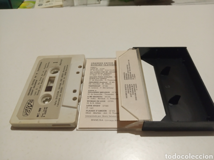 Casetes antiguos: Richard Clayderman cinta cassette - Foto 3