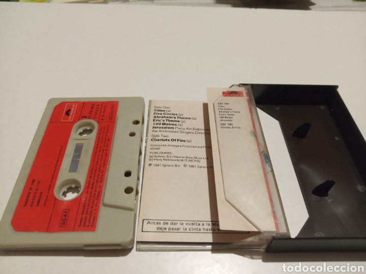 Casetes antiguos: Cinta cassette Vangelis - Foto 3