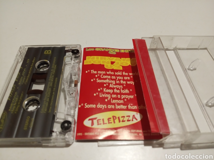 Casetes antiguos: Masa Mix Nirvana,bon Jovi,U2 - Foto 3