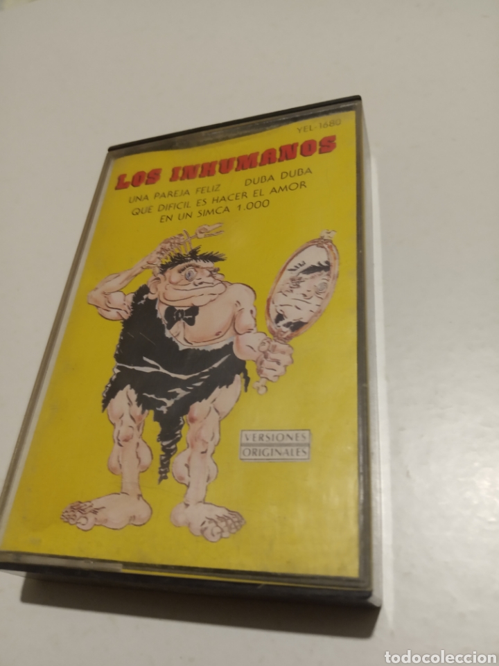 Casetes antiguos: Los inhumanos cinta cassette 1989 - Foto 1