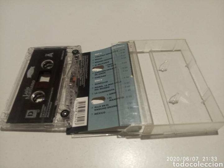 Casetes antiguos: Cinta cassette Luis Mariano - Foto 3