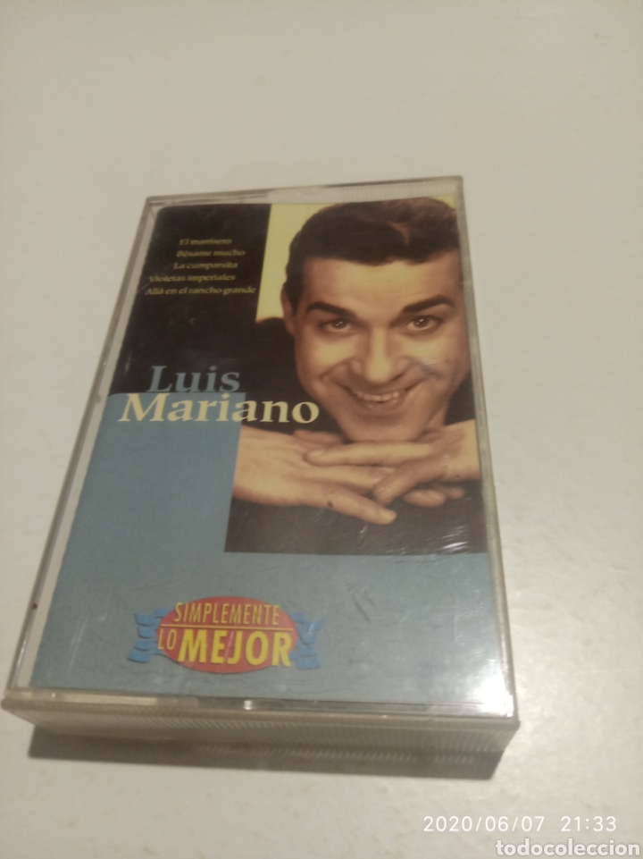 Casetes antiguos: Cinta cassette Luis Mariano - Foto 1