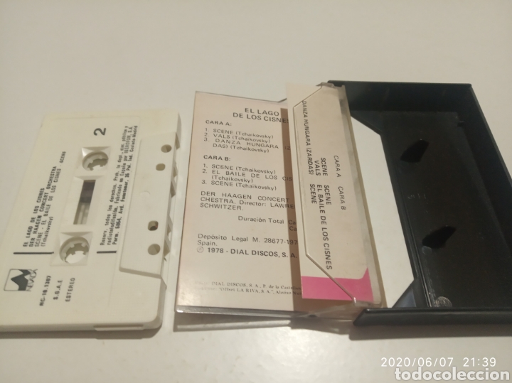 Casetes antiguos: Cinta cassette Tchaikovsky - Foto 3