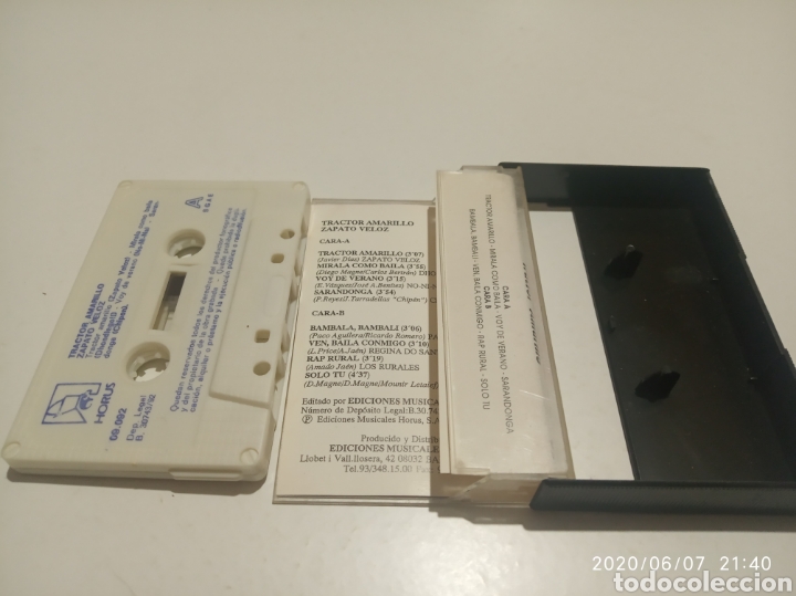 Casetes antiguos: Cinta cassette zapato veloz - Foto 3