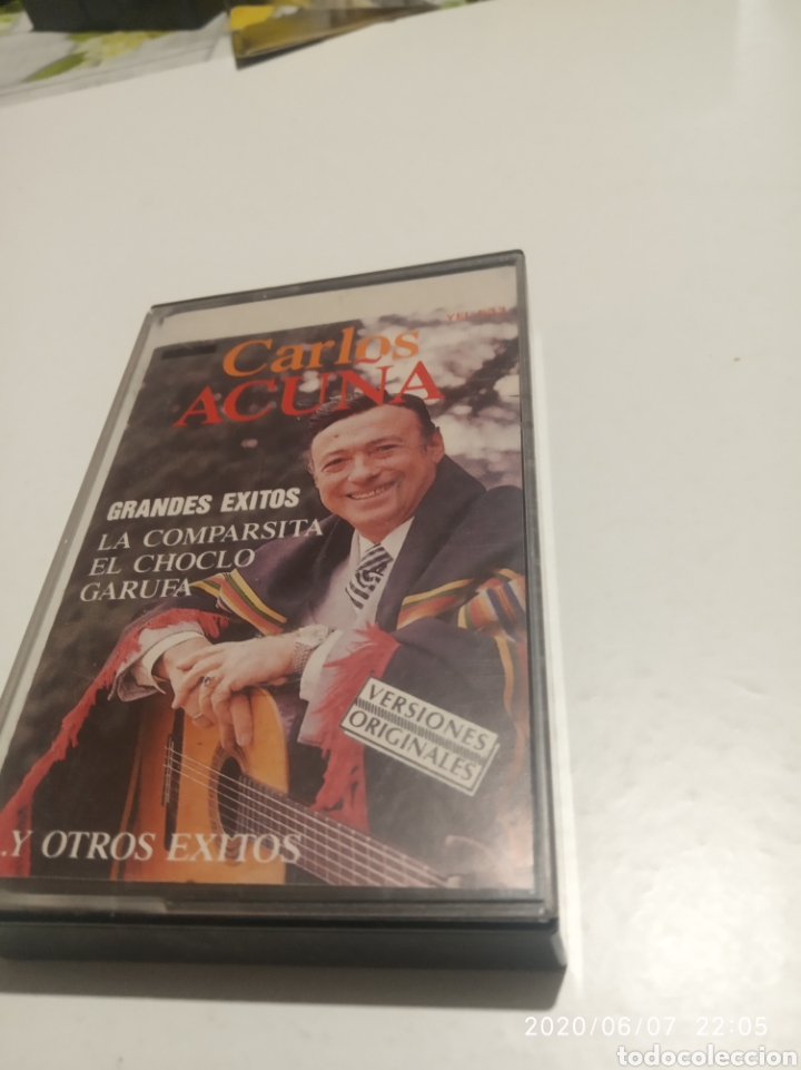 Casetes antiguos: Carlos Acu&ntilde;a cinta cassette - Foto 1