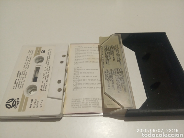 Casetes antiguos: Cinta cassette as&iacute; canta Arag&oacute;n - Foto 3