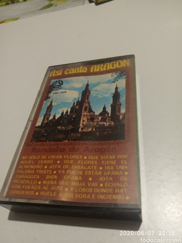 Casetes antiguos: Cinta cassette as&iacute; canta Arag&oacute;n - Foto 1