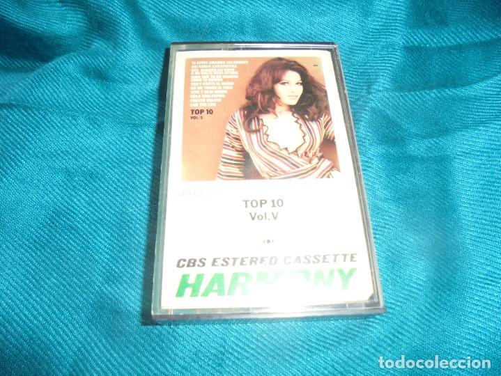 Alte Kassetten: TOP 10. VOL. V. CBS, 1974. CASETE