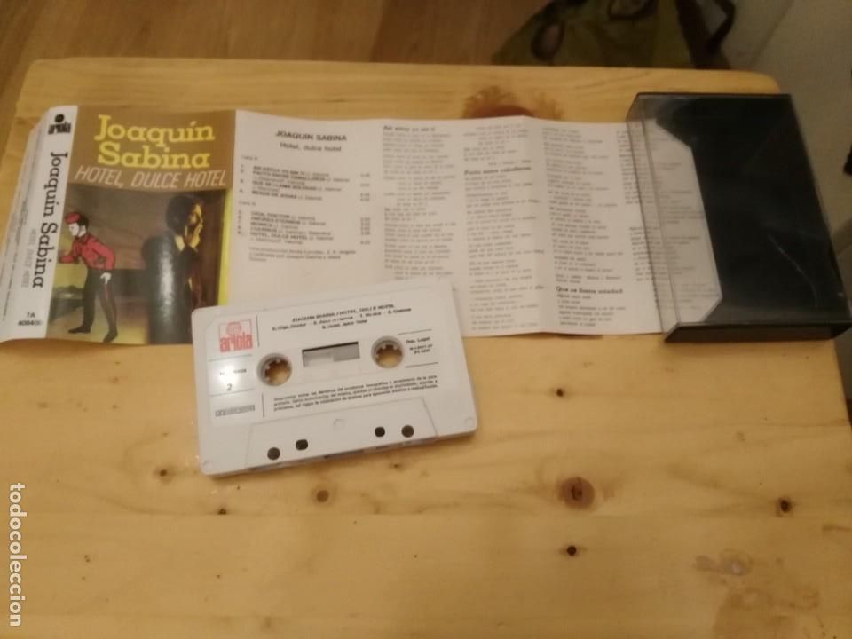 Casetes antiguos: JOAQUIN SABINA.HOTEL, DULCE HOTEL.ARIOLA