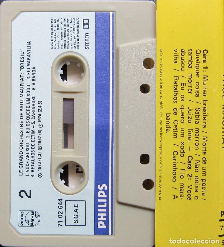 Casetes antiguos: PAUL MAURIAT - BRESIL - Foto 2