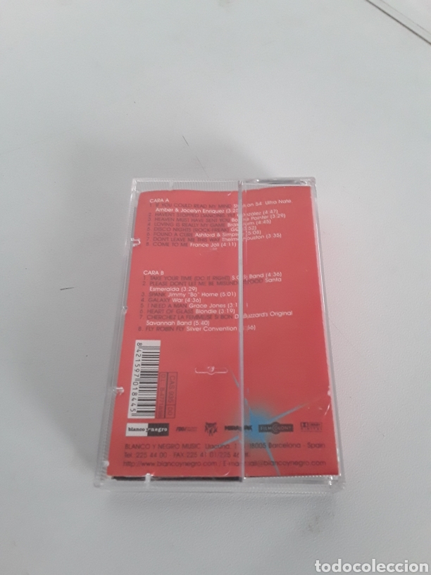 Casetes antiguos: B.S.O Studio 54 Volumen 1 Cassette - Foto 3
