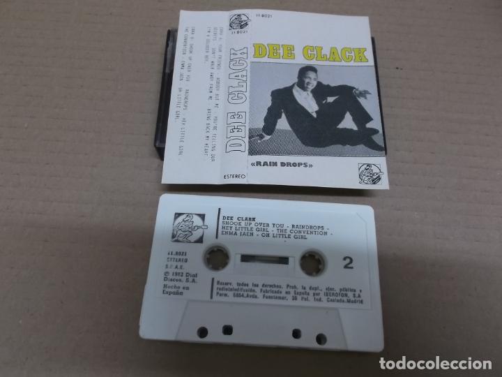 Casetes antiguos: DEE CLARK (CASETTE) RAINDROPS A&Ntilde;O &ndash; 1982 - Foto 1
