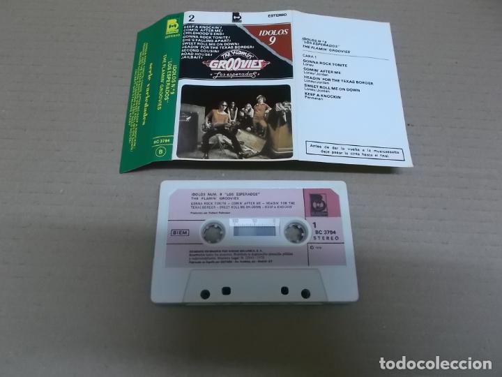 Casetes antiguos: THE FLAMING GROOVIES (CASETTE) LOS ESPERADOS &ndash; SERIE IDOLOS NUM. 9 A&Ntilde;O &ndash; 1978