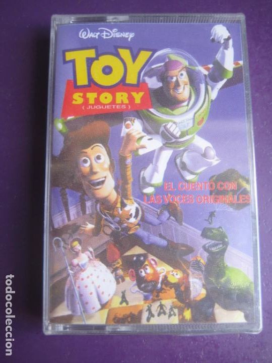 Casetes antiguos: TOY STORY CASETE DISNEY precintado - CUENTO ORIGINAL CON VOCES Y EFECTOS ORIGINALES DE LA PELICULA