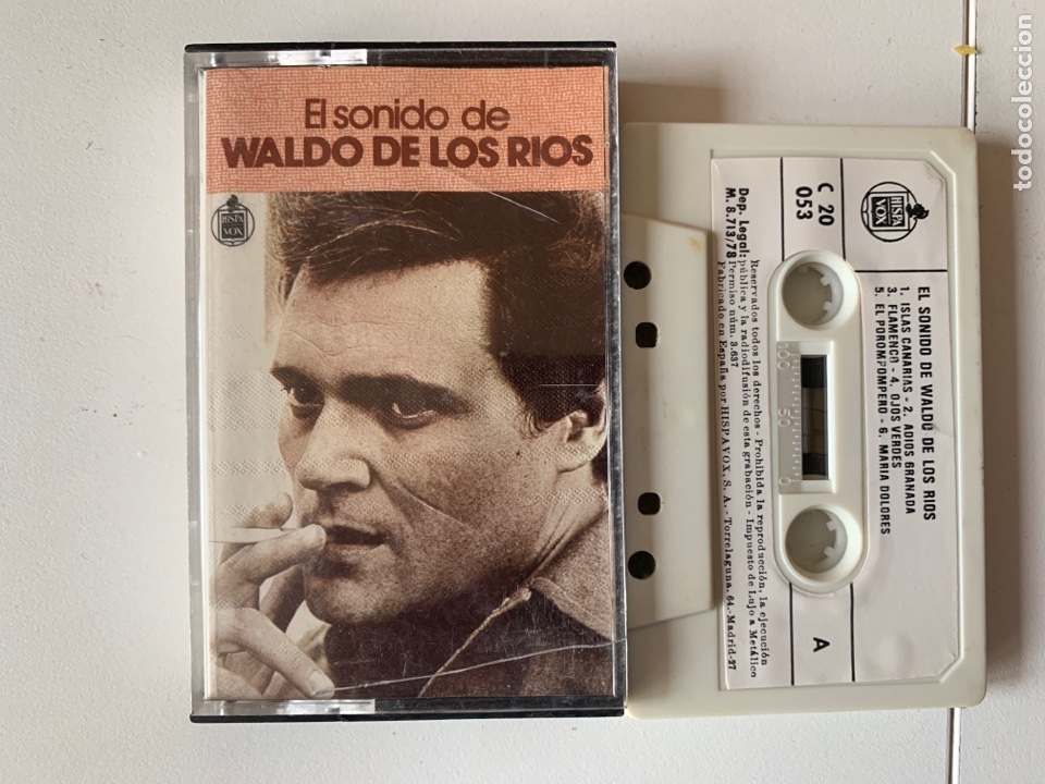 Casetes antiguos: El sonido de Waldo de los R&iacute;os cinta cassette - Foto 1