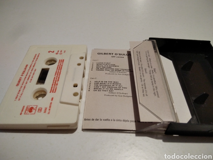 Casetes antiguos: Gilbert O, Sullivan cinta caset - Foto 3