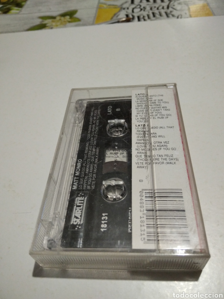 Casetes antiguos: Matt Monro cinta caset - Foto 2