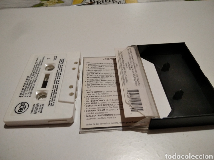 Casetes antiguos: Cinta caset Jose V&eacute;lez - Foto 3