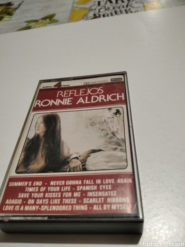 Casetes antiguos: Cinta caset reflejos Ronnie Aldrich - Foto 1