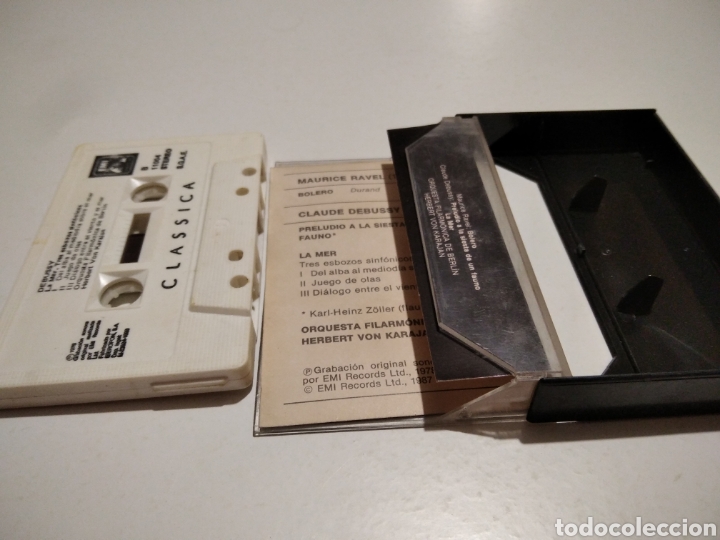 Casetes antiguos: Cinta caset classica Karajan - Foto 3