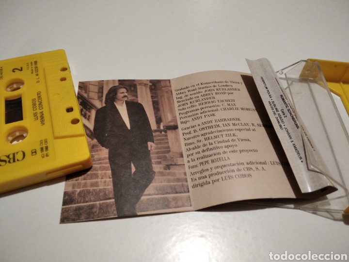 Casetes antiguos: Luis Cobos cinta caset vienna concerto - Foto 4