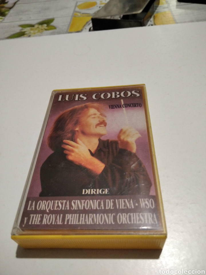 Casetes antiguos: Luis Cobos cinta caset vienna concerto - Foto 1