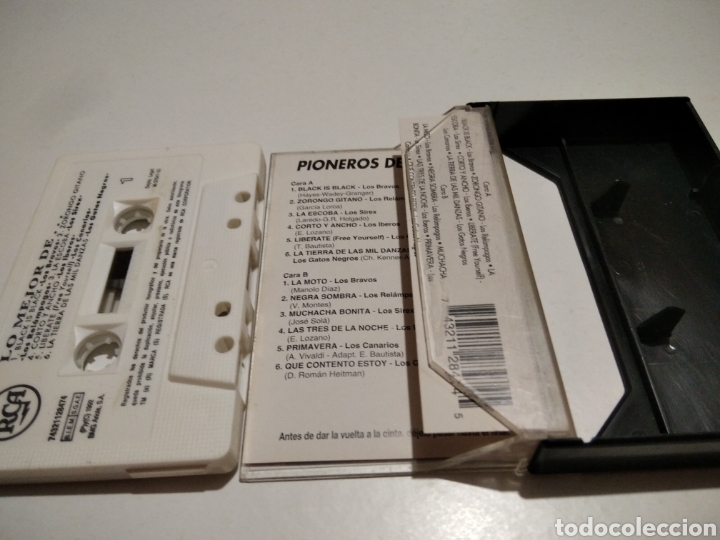 Casetes antiguos: Cinta caset Pioneros de los 60 - Foto 3