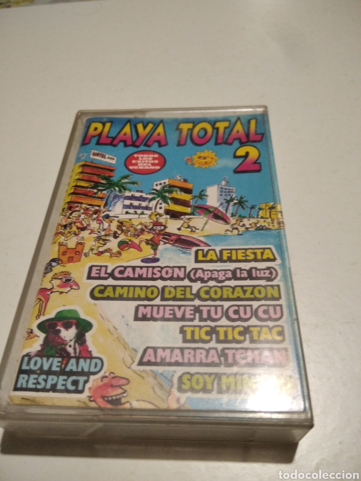 Casetes antiguos: Cinta caset Playa total - Foto 1