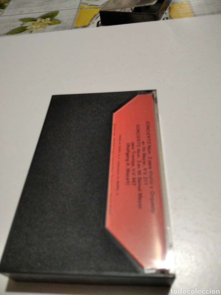 Casetes antiguos: Cinta caset Mozart colecci&oacute;n RTVE - Foto 2