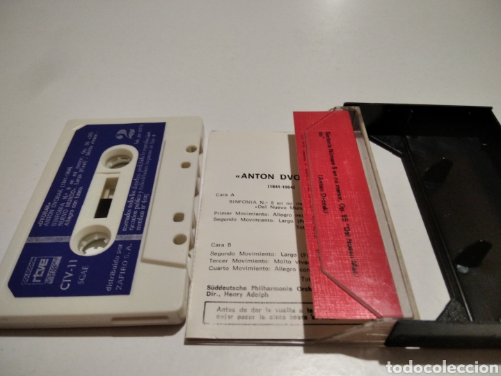 Casetes antiguos: Anton Dvorak cinta caset - Foto 3