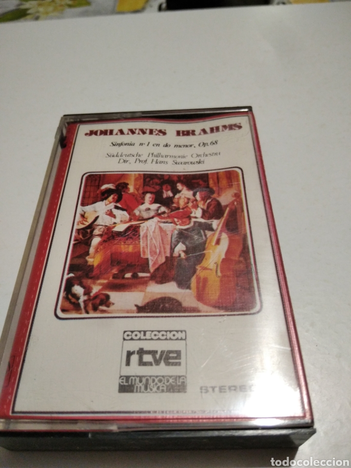 Casetes antiguos: Johannes Brahms cinta caset colecci&oacute;n RTVE - Foto 1