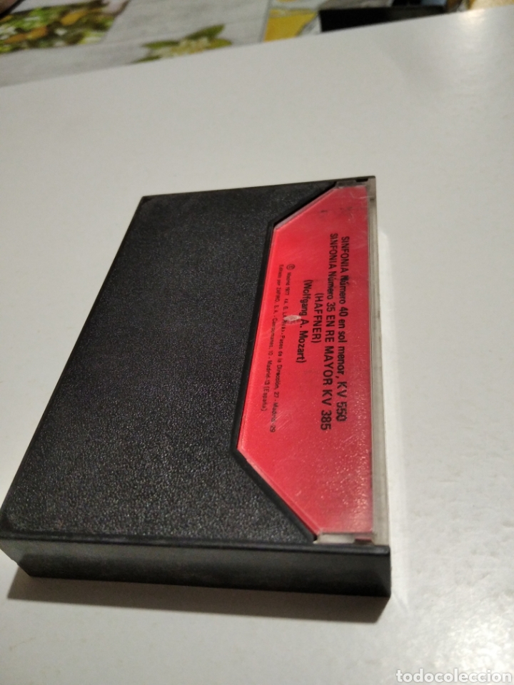 Casetes antiguos: Mozart cinta caset colecci&oacute;n RTVE - Foto 2