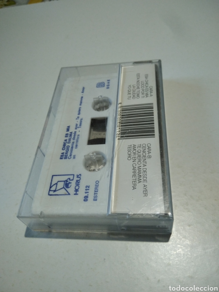 Casetes antiguos: Cinta caset Sergio Dalma - Foto 2