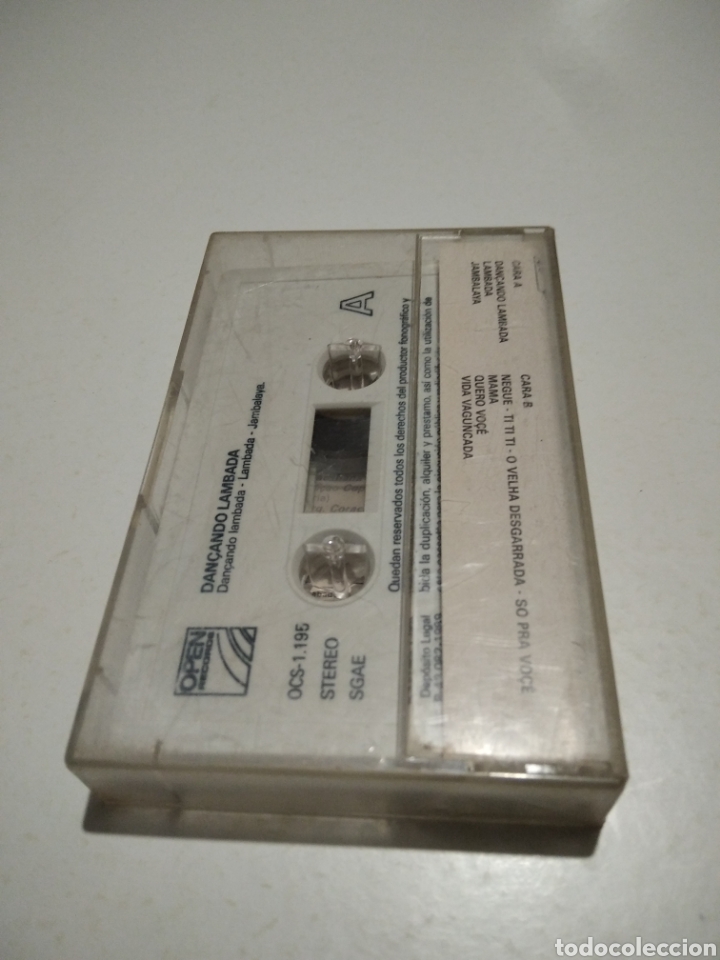 Casetes antiguos: Cinta caset dansando Lambada - Foto 2