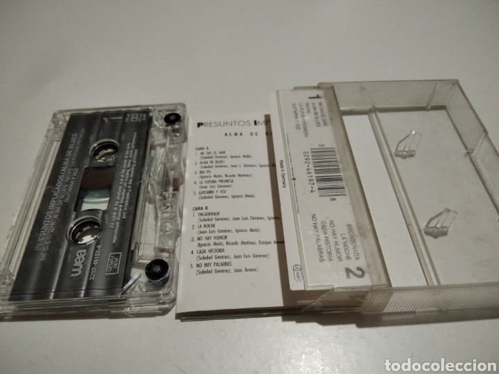 Casetes antiguos: Cinta caset presuntos implicados - Foto 3