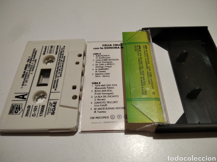 Casetes antiguos: Cinta caset Celia Cruz - Foto 3