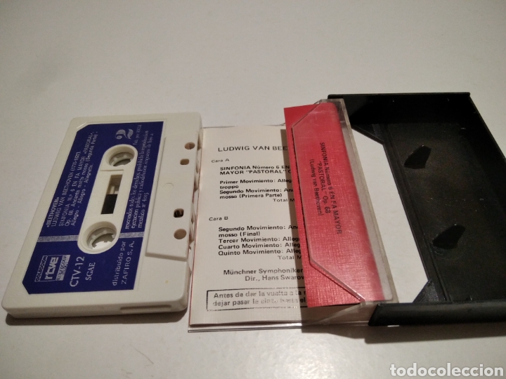 Casetes antiguos: Cinta caset Beethoven - Foto 3