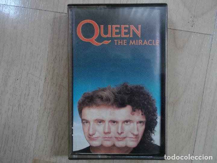 Casetes antiguos: QUEEN,THE MIRACLE,1989. ED ESPA&Ntilde;OLA - Foto 1