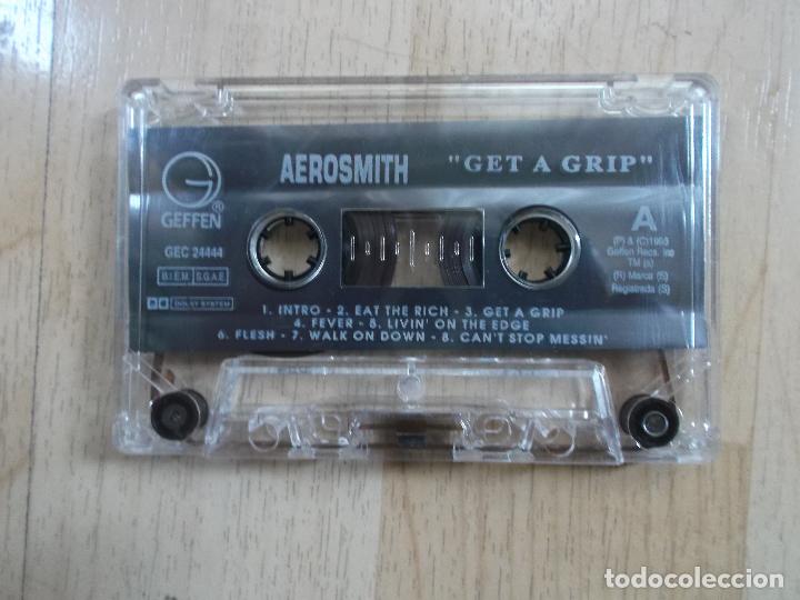 Casetes antiguos: AEROSMITH,GET A GRIP, ED ESPA&Ntilde;OLA, 1993 - Foto 4