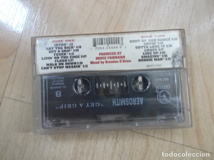 Casetes antiguos: AEROSMITH,GET A GRIP, ED ESPA&Ntilde;OLA, 1993 - Foto 6