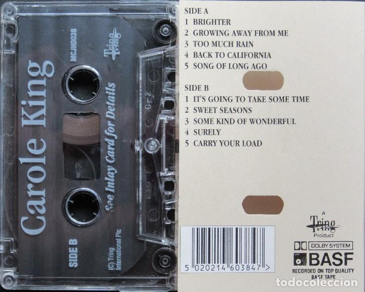 Casetes antiguos: CAROLE KING - SWEET SEASONS - Foto 2
