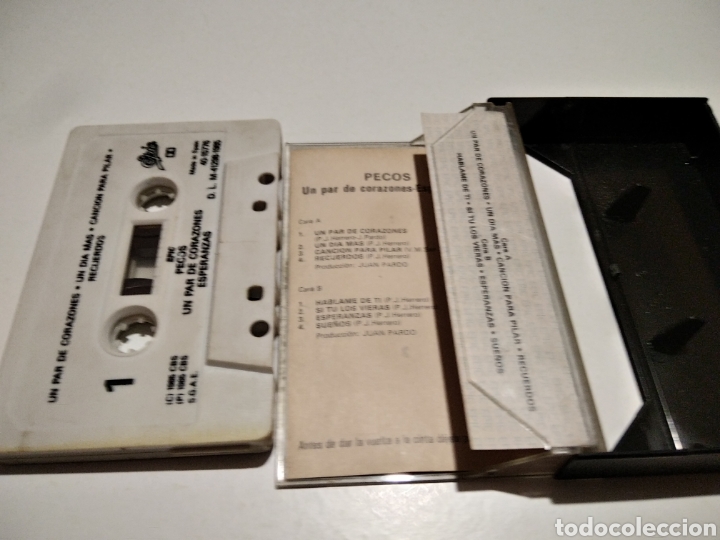 Casetes antiguos: Cinta caset PECOS grandes &eacute;xitos - Foto 3