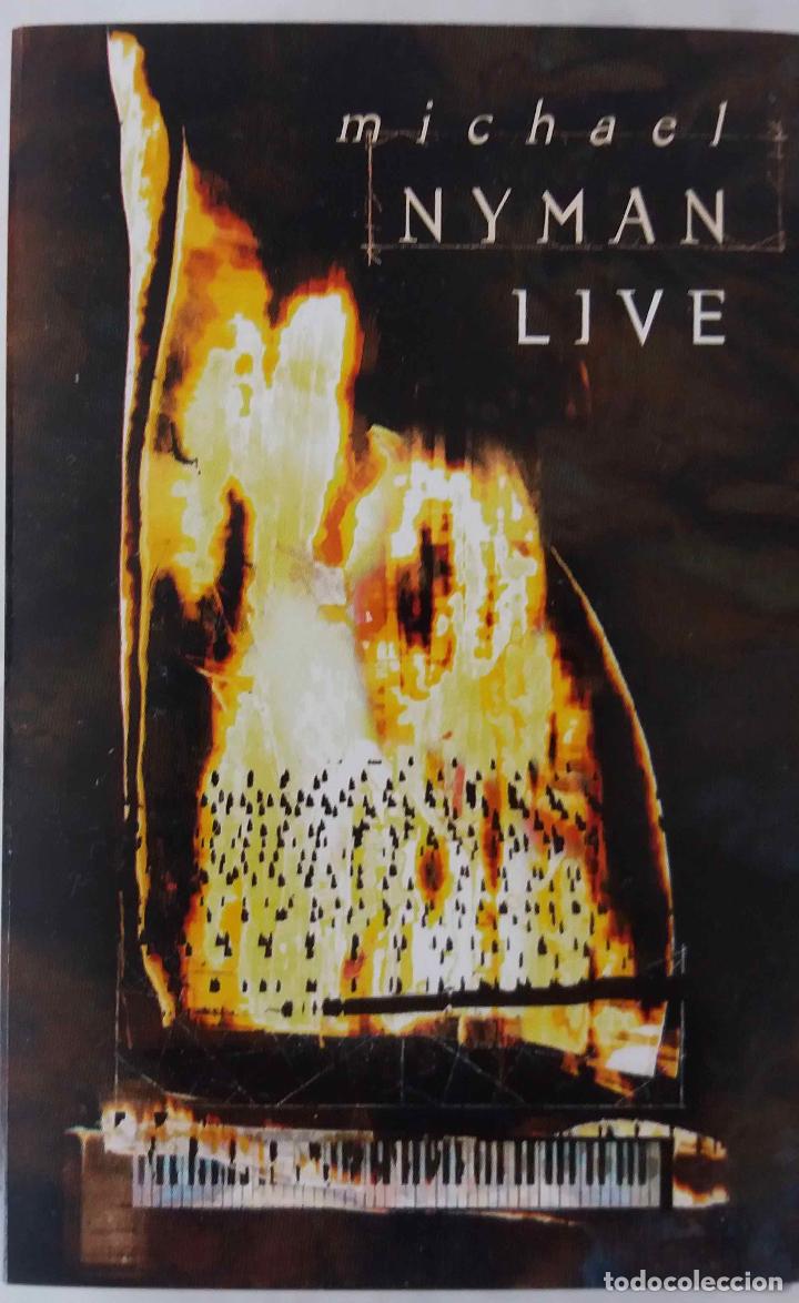 Casetes antiguos: MICHAEL NYMAN, LIVE. CASETE HOLANDA - Foto 1